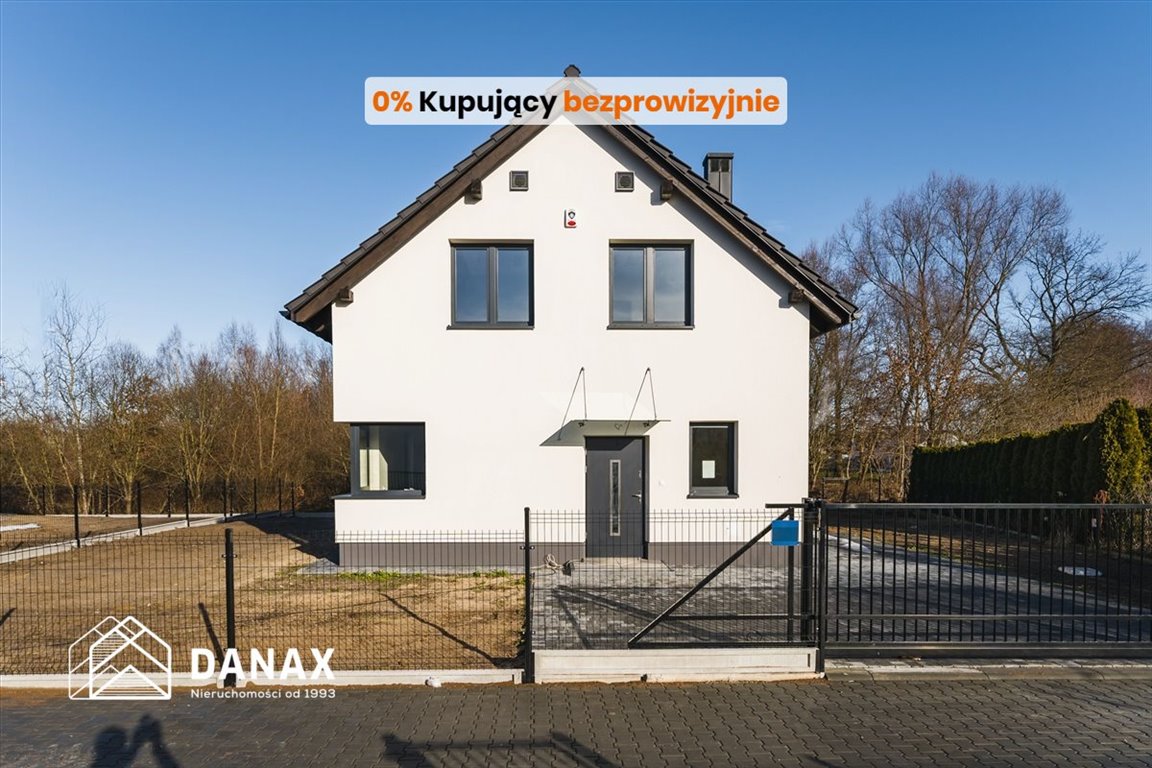 Nowoczesny dom 144 m2 z ogrzewaniem podłogowym, w stanie developerskim Przeginia Duchowna  144m2 Foto 1