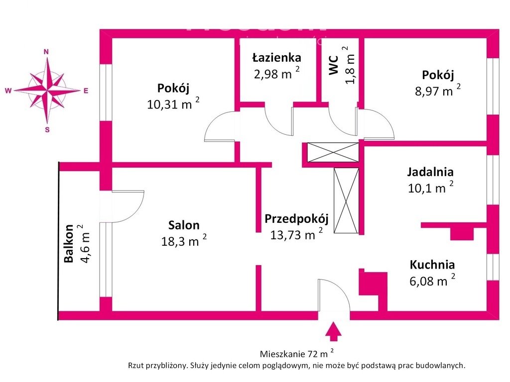 Mieszkanie czteropokojowe  na sprzedaż Ciechanów, Władysława Sikorskiego  72m2 Foto 10