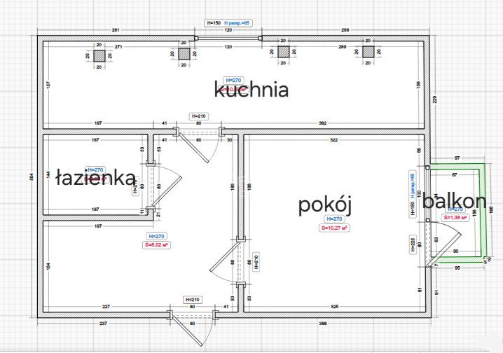 Kawalerka na sprzedaż Lubartów, Adama Mickiewicza  33m2 Foto 7