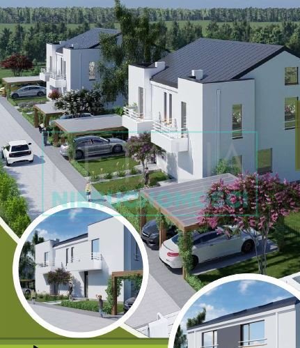 Nowoczesny bliźniak 130 m² z tarasem i ogrzewaniem podłogowym Powązki  130m2 Foto 1