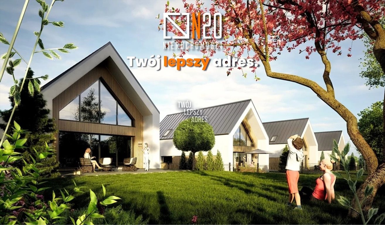 Nowoczesny dom wolnostojący z dużą działką i funkcjonalnym układem Wołowice  156m2 Foto 1