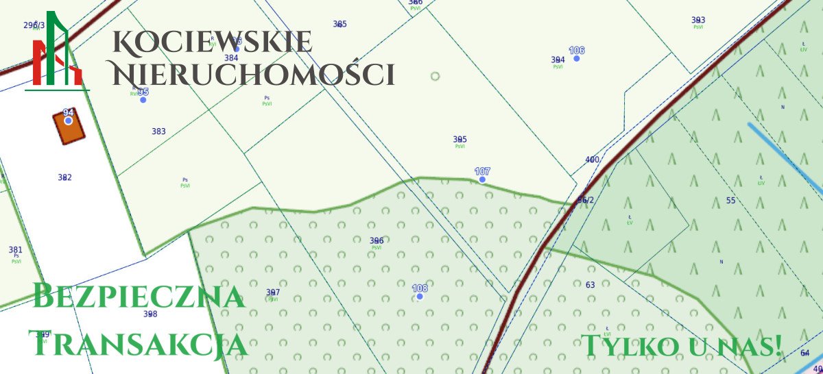 Działka siedliskowa na sprzedaż Głodowo  1 785m2 Foto 3