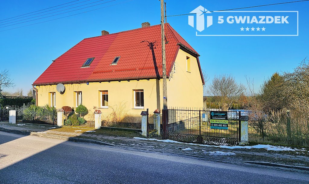 Sprzedam dom bliźniak 67,6 m² z ogrodem i budynkiem gospodarczym Białowąs  475m2 Foto 1