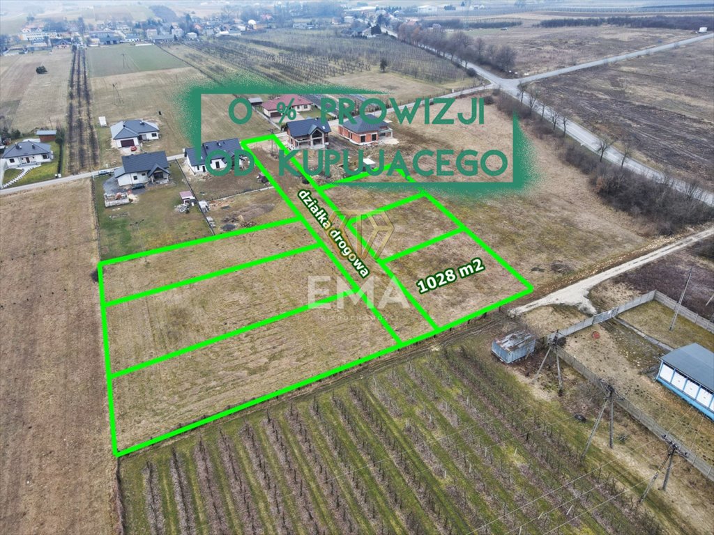 Działka budowlana na sprzedaż Zawada, Dolna  1 028m2 Foto 1