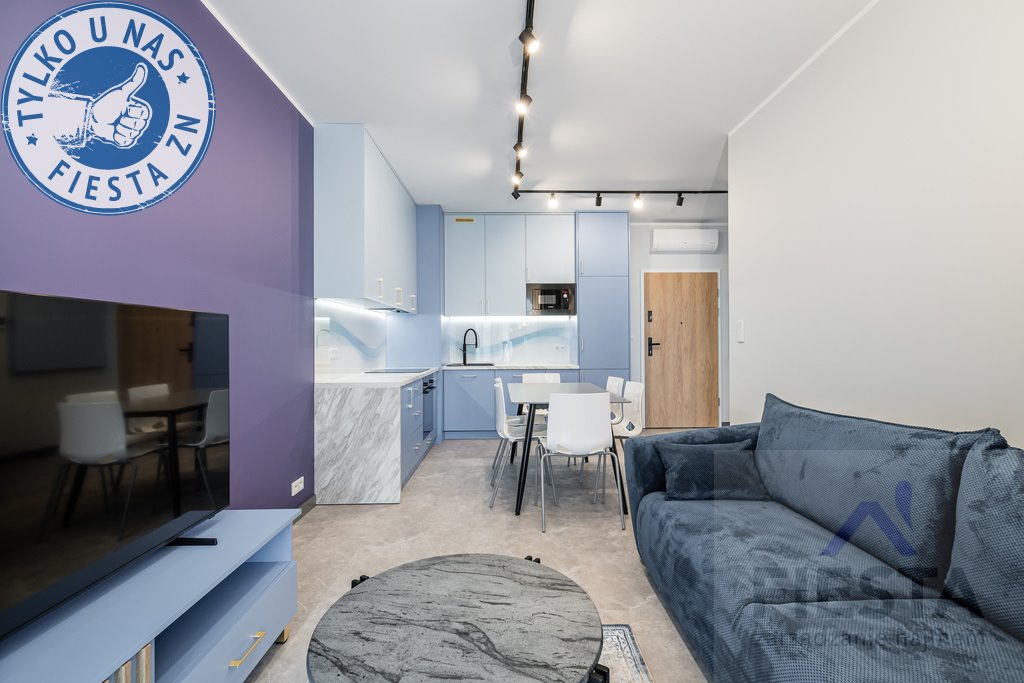 Nowoczesne 2-pokojowe mieszkanie z balkonem, garażem i klimatyzacją Kraków, Podgórze, Lipska  41m2 Foto 1