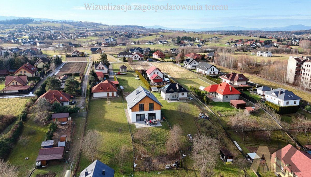 Działka budowlana 1144 m² przy Nawojowskiej w Nowym Sączu Nowy Sącz, Nawojowska  1 144m2 Foto 1