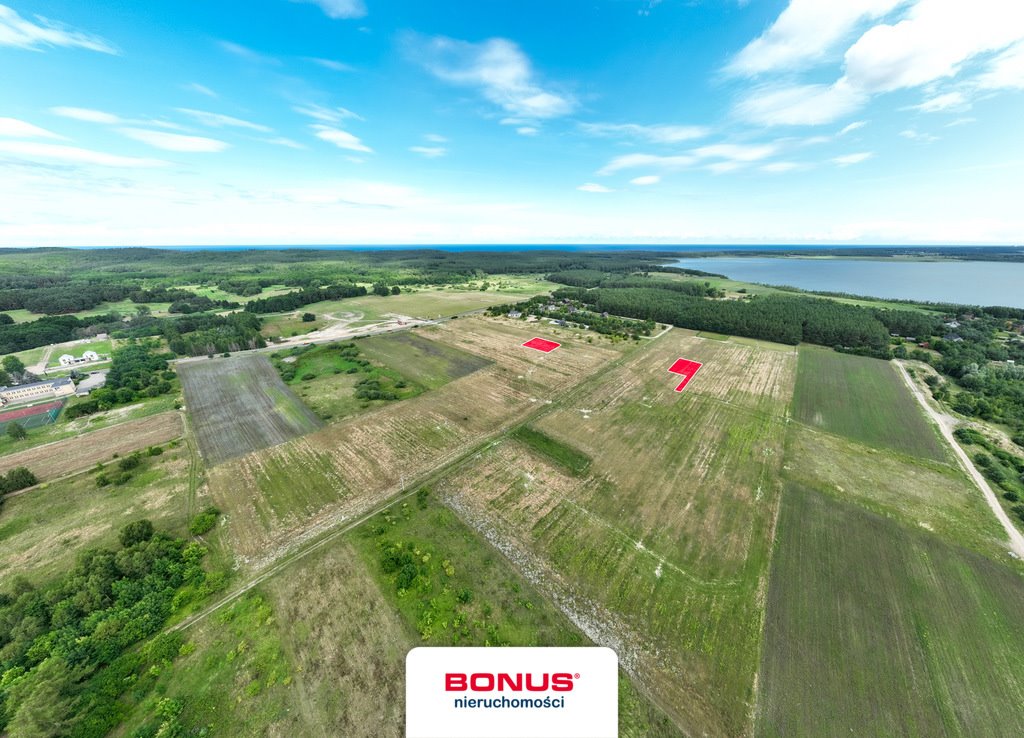 Działka budowlana 1270 m² blisko jeziora i pola golfowego Kołczewo  1 270m2 Foto 1
