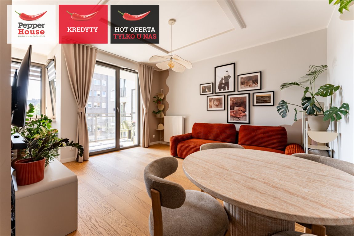 Na sprzedaż nowoczesne mieszkanie 66 m² z tarasem i widokiem na Gdańsk Gdańsk, Śródmieście, Długie Ogrody  66m2 Foto 1