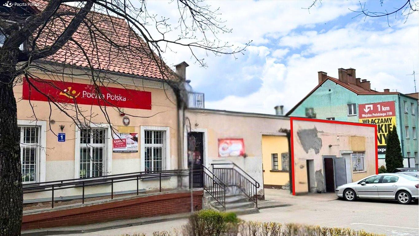 Na wynajem atrakcyjny lokal usługowy 96 m² w Barczewie Barczewo, pl. Pocztowy  96m2 Foto 1