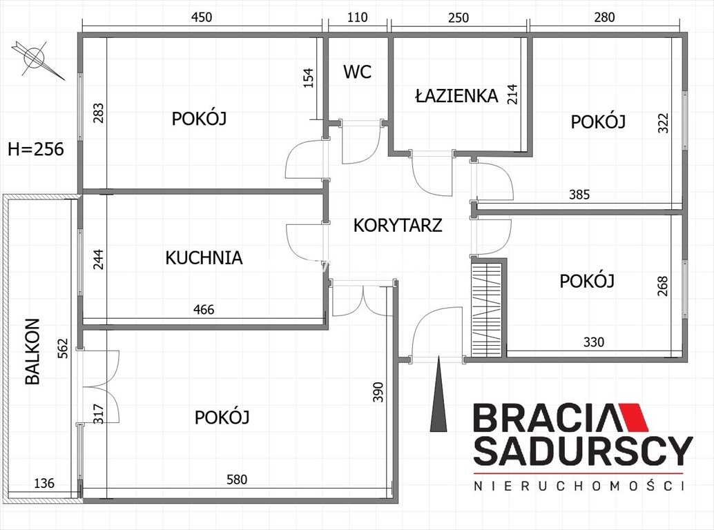 Mieszkanie czteropokojowe  na wynajem Kraków, Dębniki, Osiedle Podwawelskie, Dworska  79m2 Foto 3