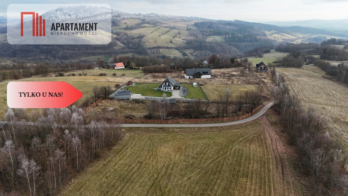 Widokowa działka w Górach Sowich z oczkiem wodnym i media Nowa Ruda  2 487m2 Foto 1