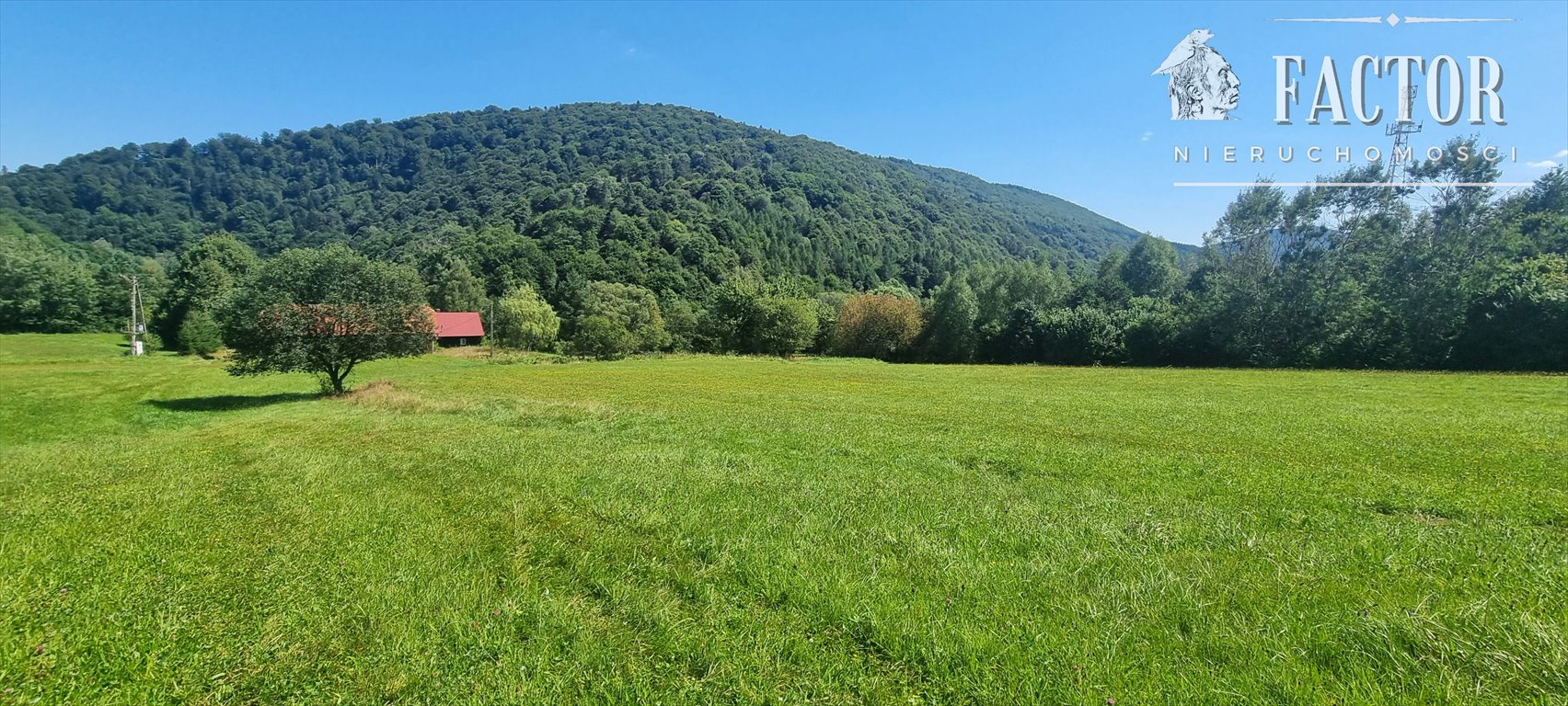 Działka budowlana na sprzedaż Uście Gorlickie  1 000m2 Foto 1