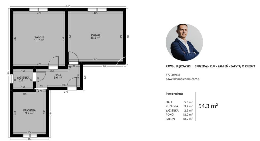 Mieszkanie dwupokojowe na sprzedaż Bydgoszcz, Czarna Droga  89m2 Foto 12