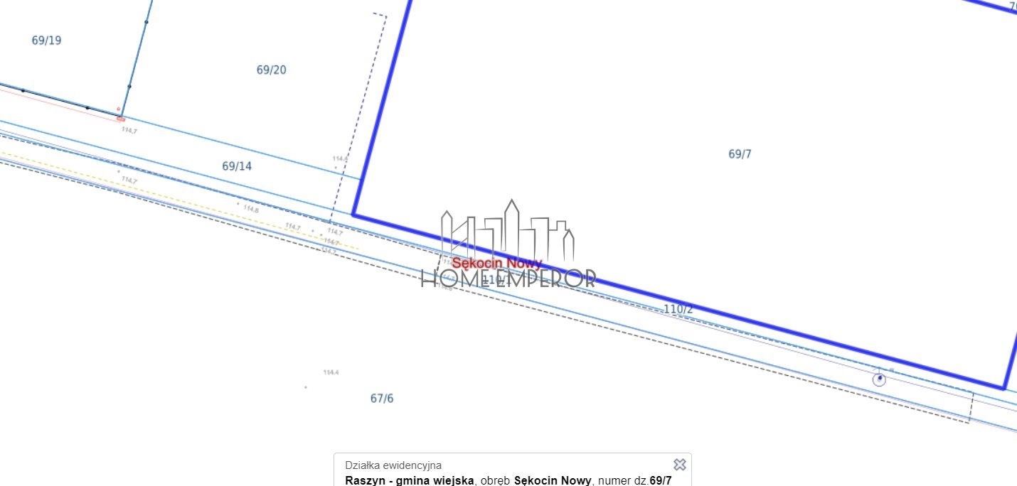 Działka budowlana na sprzedaż Sękocin Nowy, Jodłowa  1 400m2 Foto 3