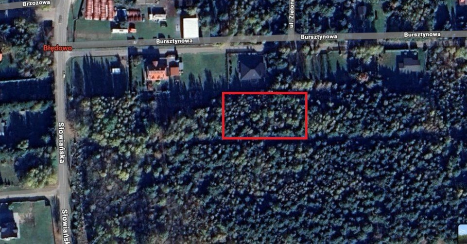 Sprzedam działkę 2046 m² w Błędowie z możliwością podziału Błędowo, Bursztynowa  2 046m2 Foto 1