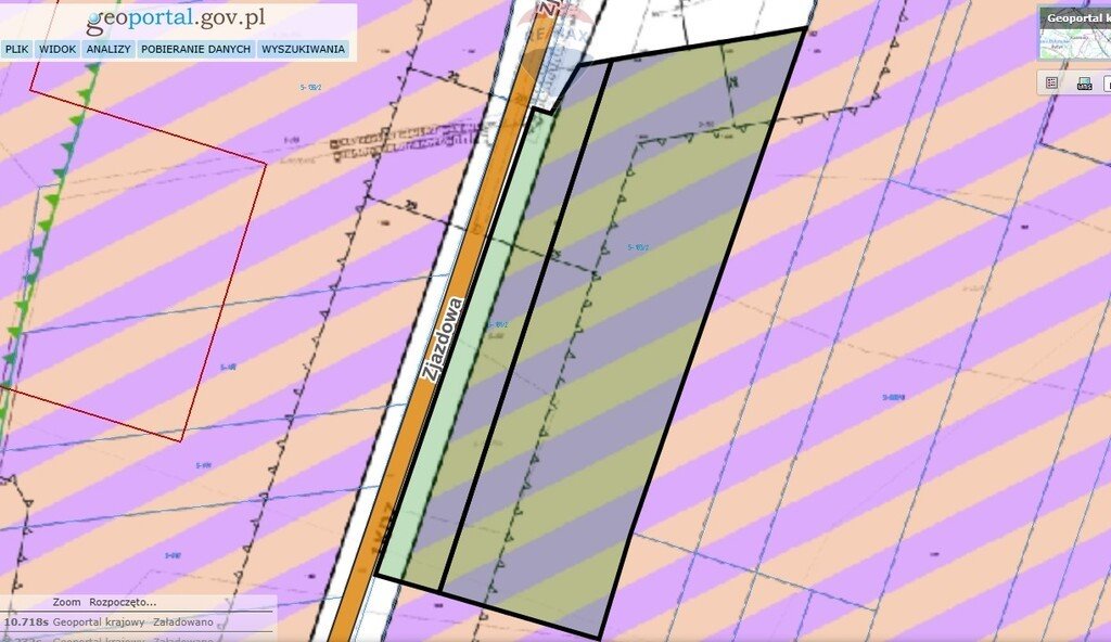 Działka komercyjna pod dzierżawę Duchnów, Zjazdowa  5 698m2 Foto 1