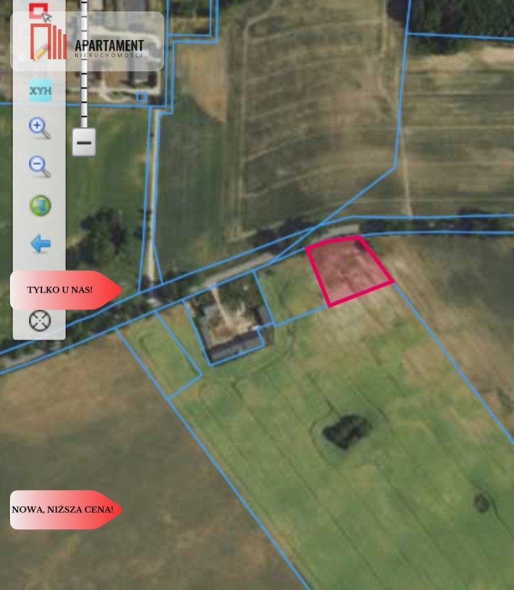 Działka budowlana 3020 m2 w spokojnej okolicy, blisko jeziora Mała Cerkwica  3 020m2 Foto 1