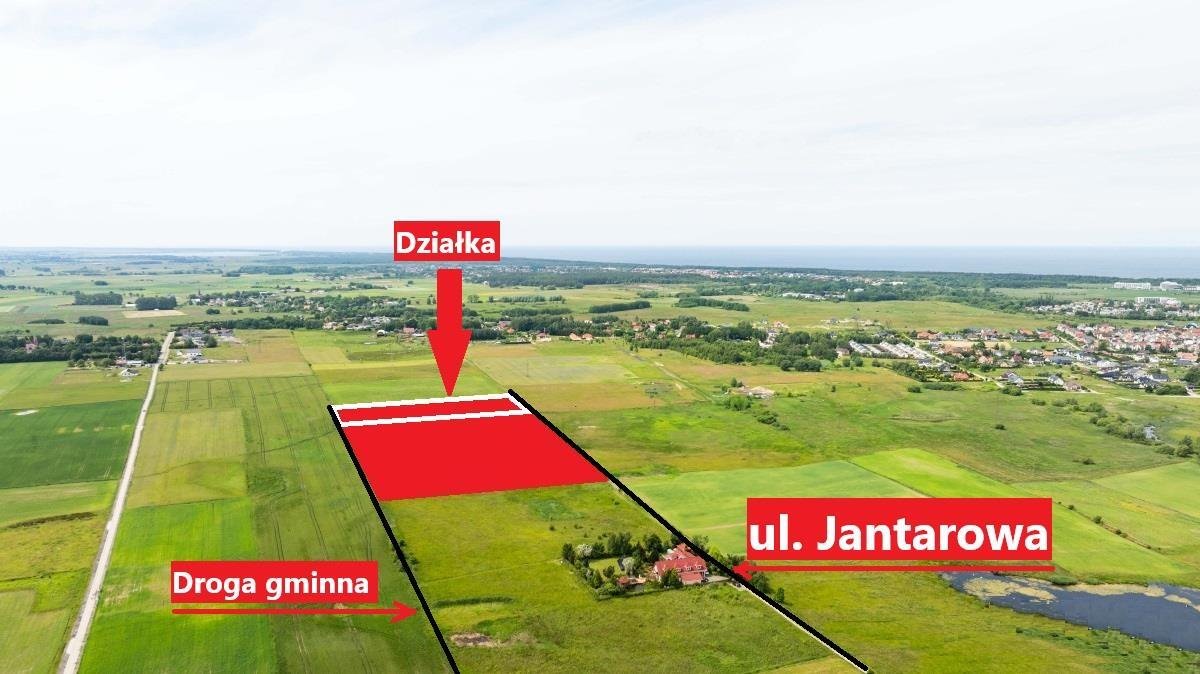 Działka rolna na sprzedaż Zieleniewo, Jantarowa  4 691m2 Foto 1