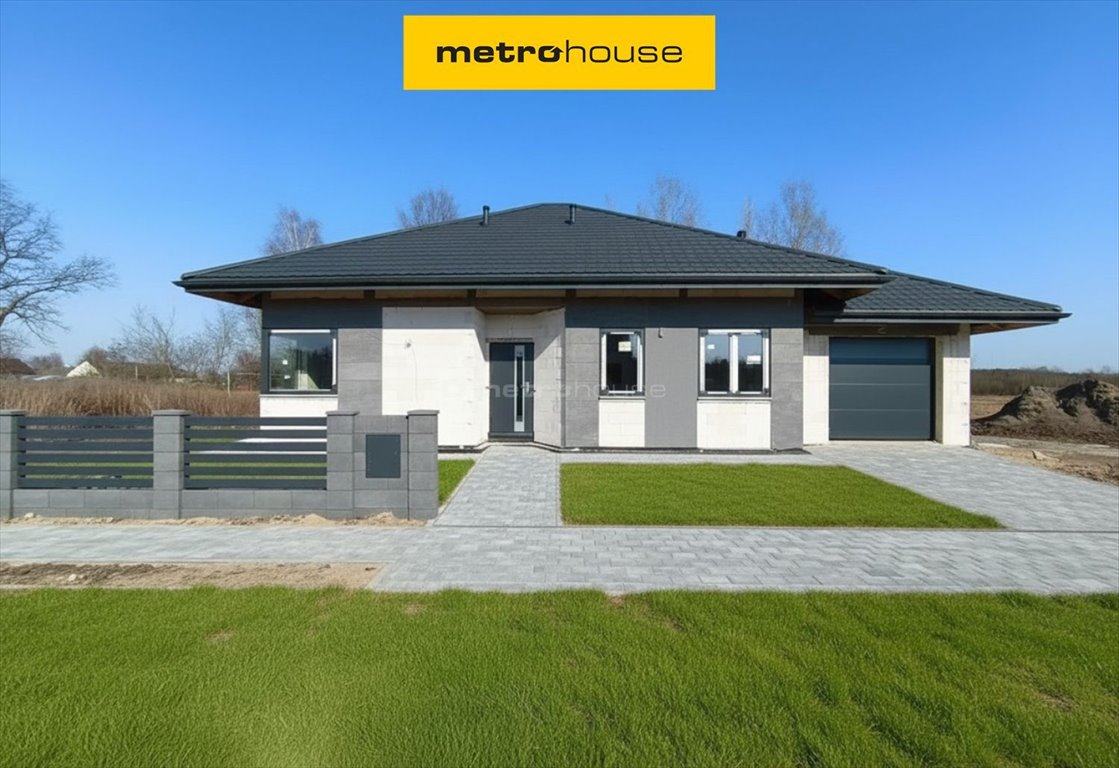 Dom z kominkiem i pompą ciepła, 147 m², garaż Karolino  147m2 Foto 1