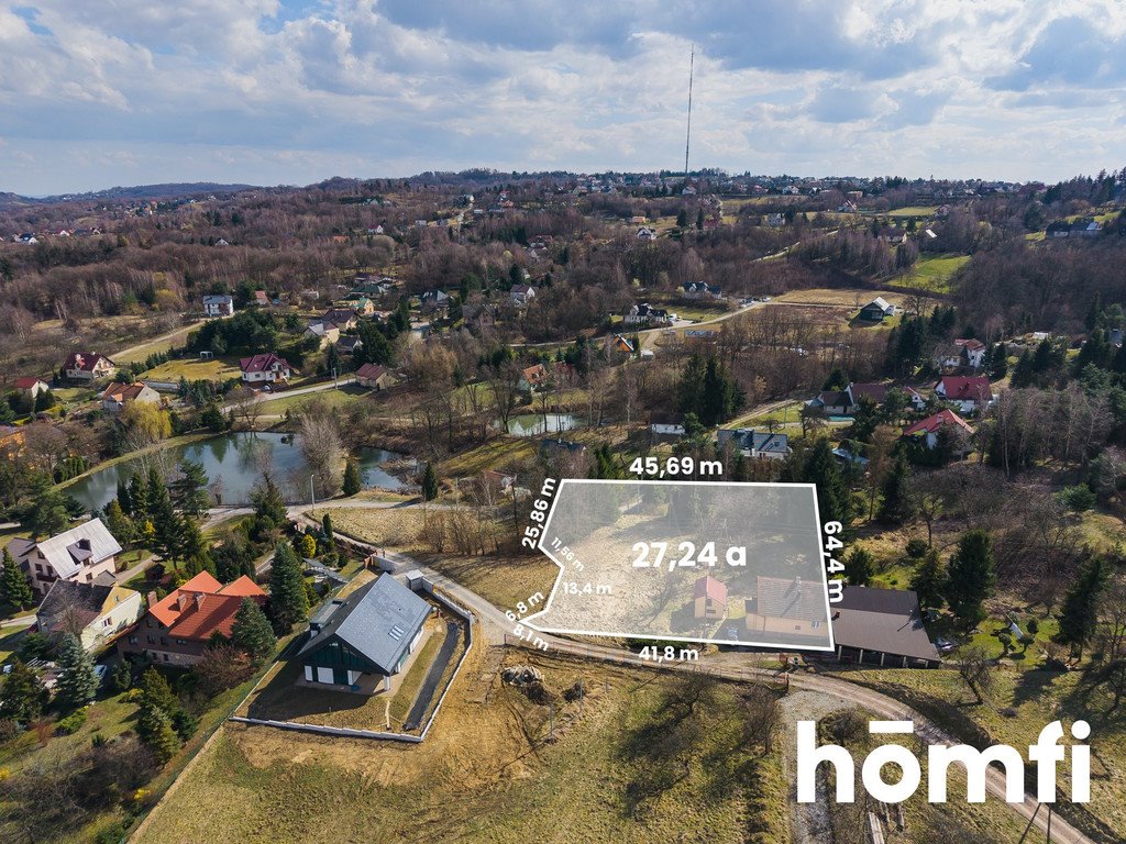 Do sprzedania widokowa działka 27,24 ar w Lednicy Górnej Lednica Górna  2 724m2 Foto 1