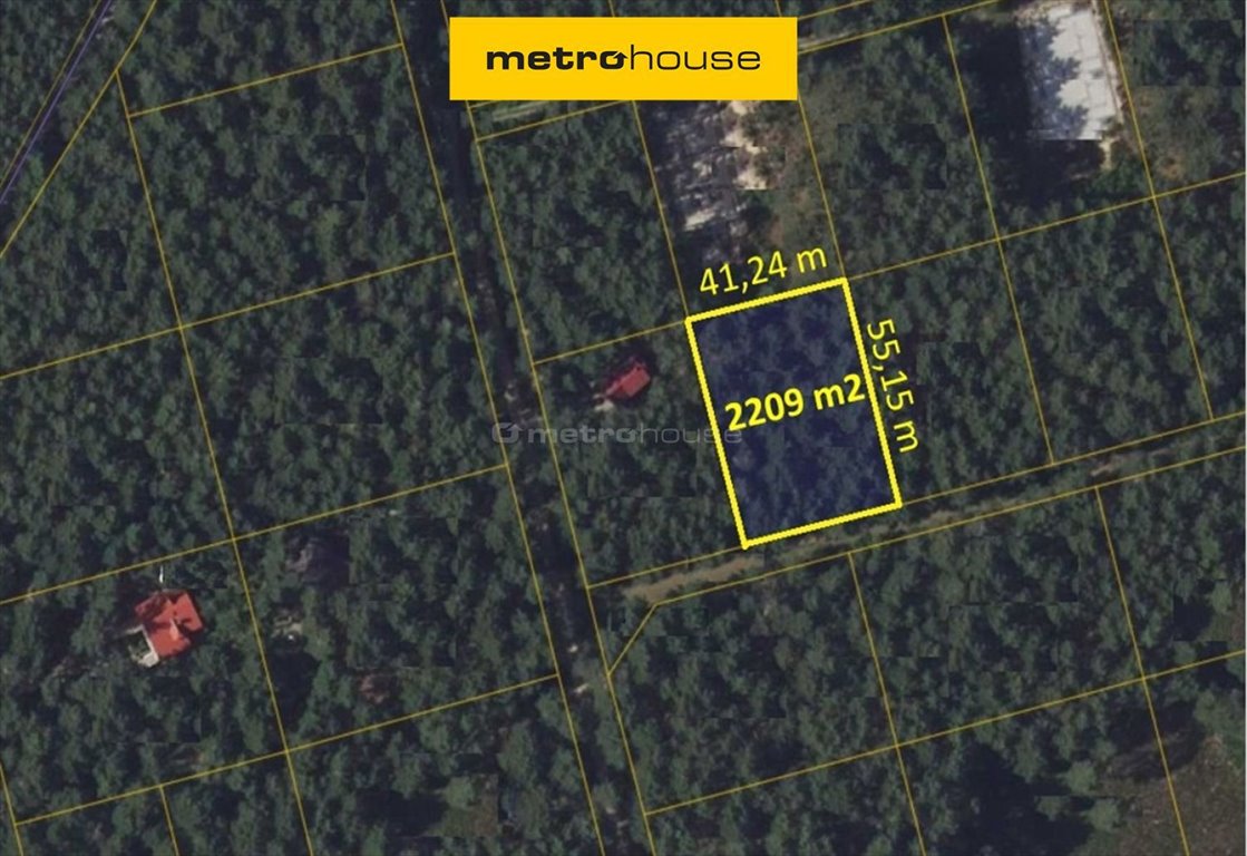 Działka leśna na sprzedaż Popowo-Letnisko  2 200m2 Foto 1