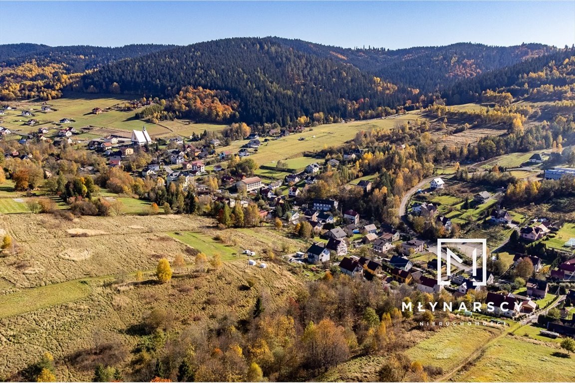 Działka budowlana na sprzedaż Pewel Ślemieńska  900m2 Foto 17