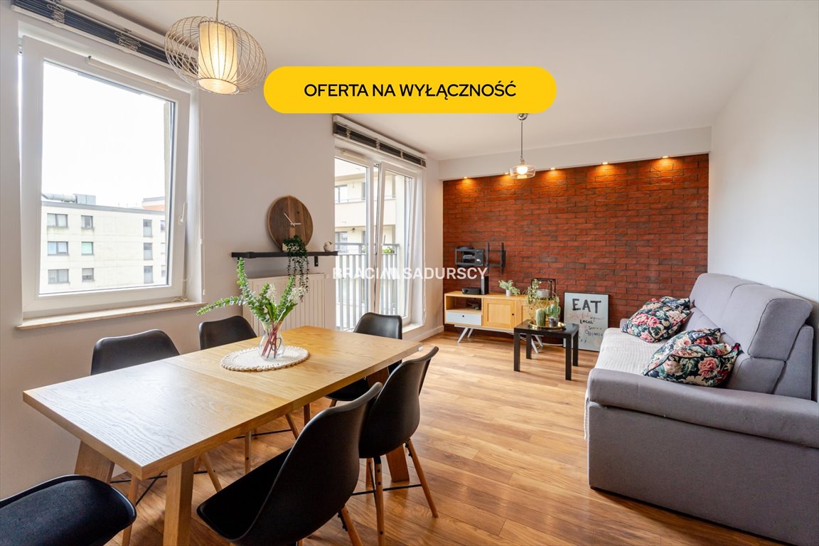 Przestronne 4-pokojowe mieszkanie 77,28 m² (Podgórze) z dwoma balkonami Kraków, Podgórze, Płaszów, Przewóz  77m2 Foto 1