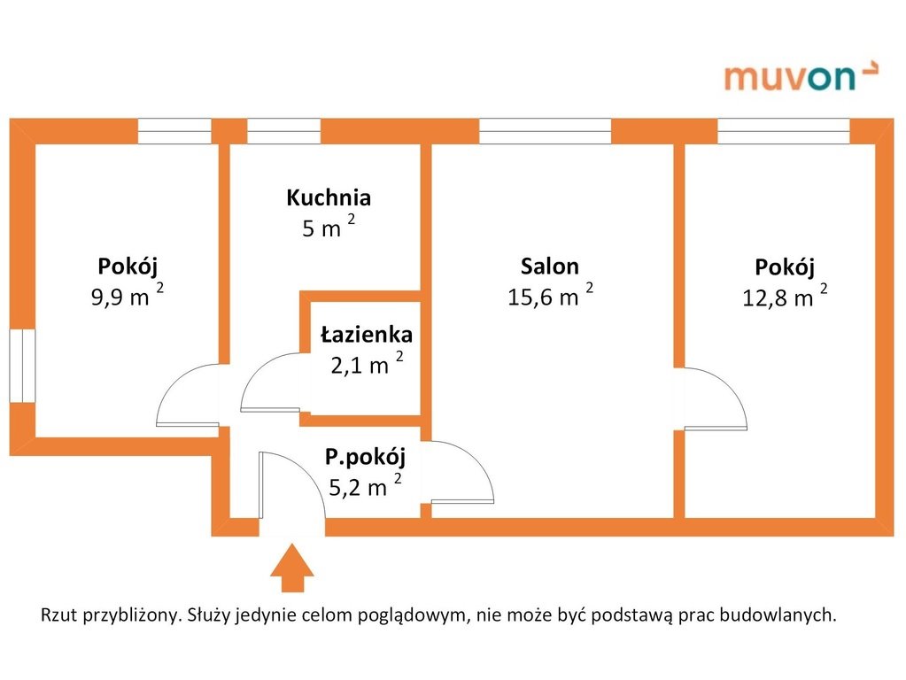 Mieszkanie trzypokojowe na sprzedaż Łódź, Fabryczna  48m2 Foto 4