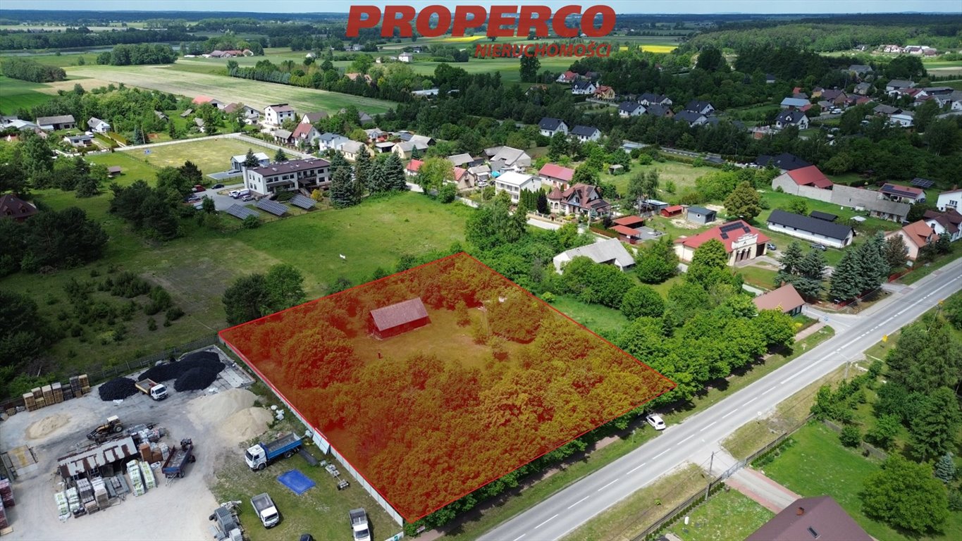 Sprzedam działkę z domkiem letniskowym 4071 m² w Oksie Oksa  4 071m2 Foto 1