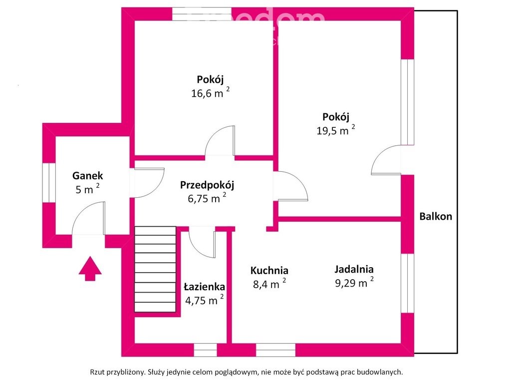 Dom na sprzedaż Koniecpol, Łąkowa  120m2 Foto 5