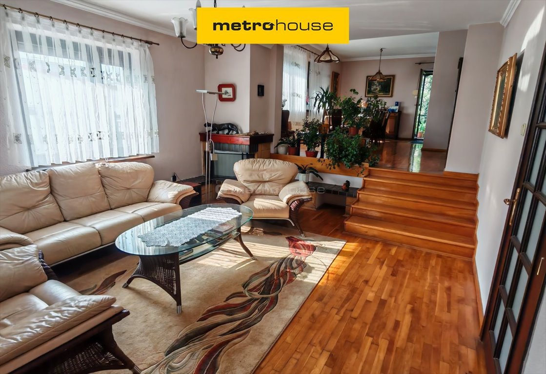 Przestronny dom bliźniak z ogrodem, 6 pokoi, garaże Łódź  290m2 Foto 1