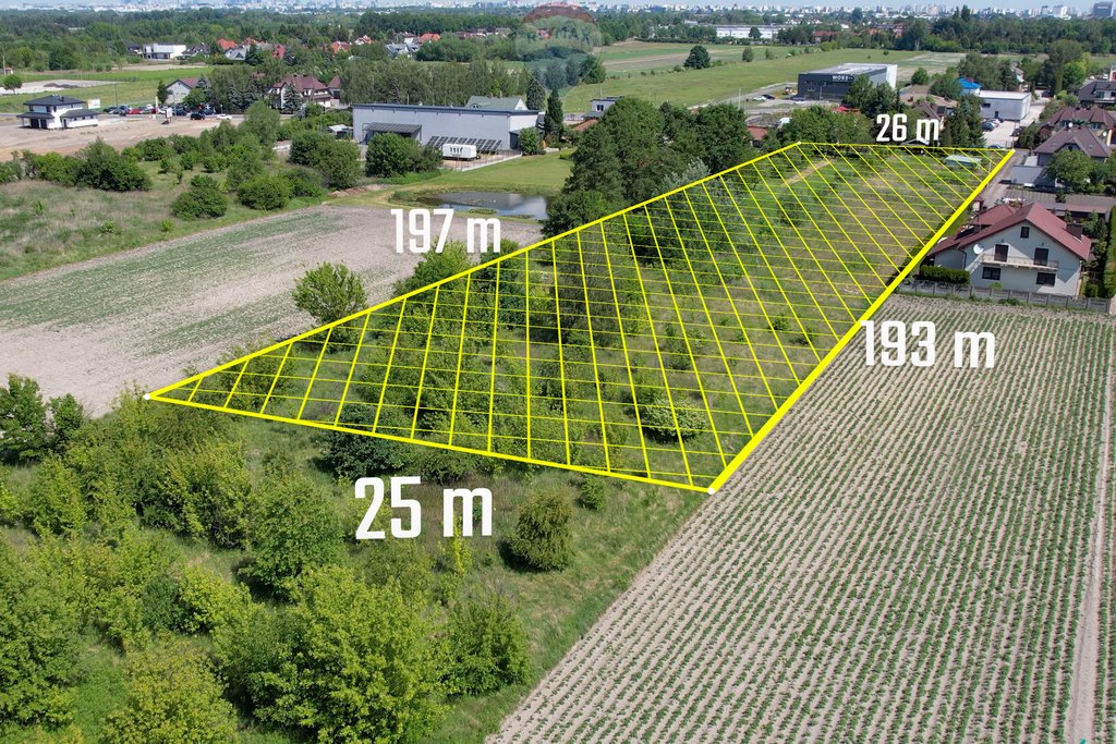 Działka budowlana na sprzedaż Warszawa, Ursynów, Sarabandy  4 963m2 Foto 1