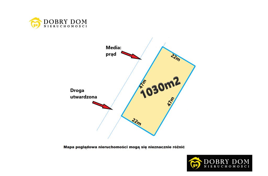 Działka 1030 m² w spokojnej okolicy Koplan, WZ, media Koplany  1 030m2 Foto 1