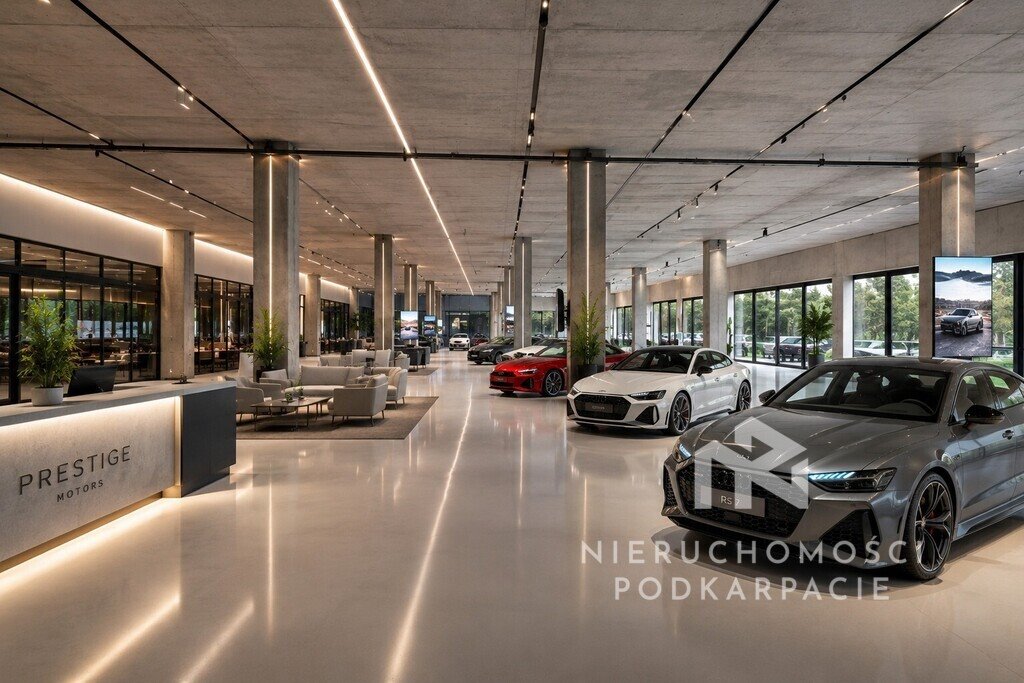 Lokal pod salon samochodowy 261 m² w Olszynki Park Rzeszów Rzeszów, Fryderyka Szopena  261m2 Foto 1