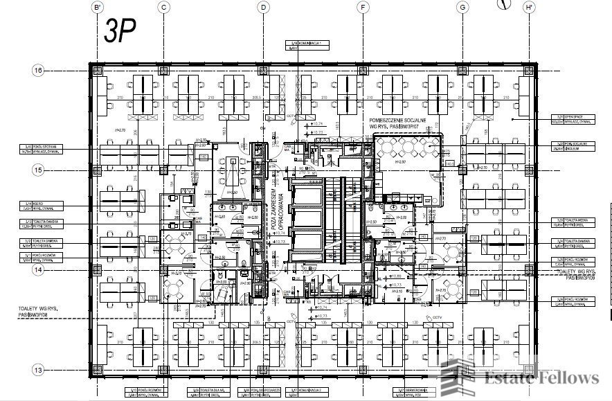 Nowoczesne biuro 99 m2 w Krakowie, klimatyzacja, sala konferencyjna Kraków, Stanisława Przybyszewskiego  99m2 Foto 1