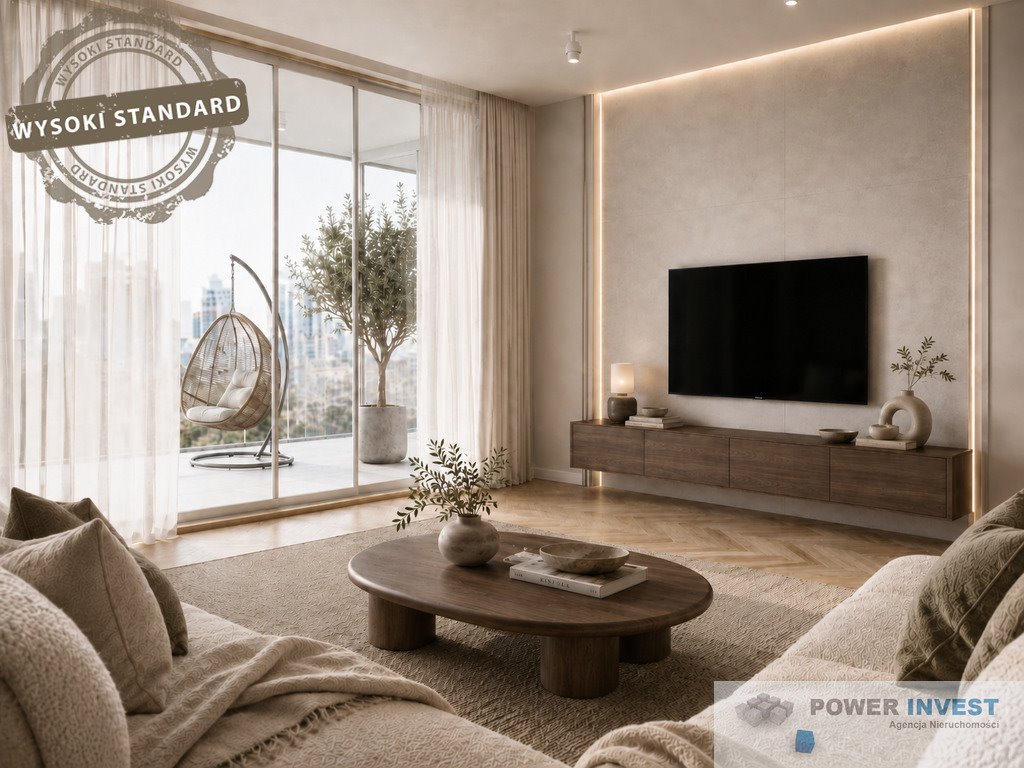 Nowoczesny apartament 60,36 m² z panoramicznymi oknami i dwustronnym układem Kraków, Grzegórzki, Grzegórzki, Mogilska  60m2 Foto 1