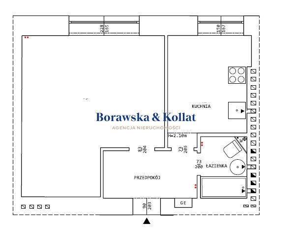 Kawalerka na sprzedaż Warszawa, Praga-Południe Saska Kępa, Londyńska  38m2 Foto 10