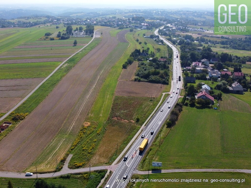 Działka budowlana na sprzedaż Biały Kościół, Działka z pozwoleniem na budowę myjni samochodowej pod Krakowem  1 500m2 Foto 12