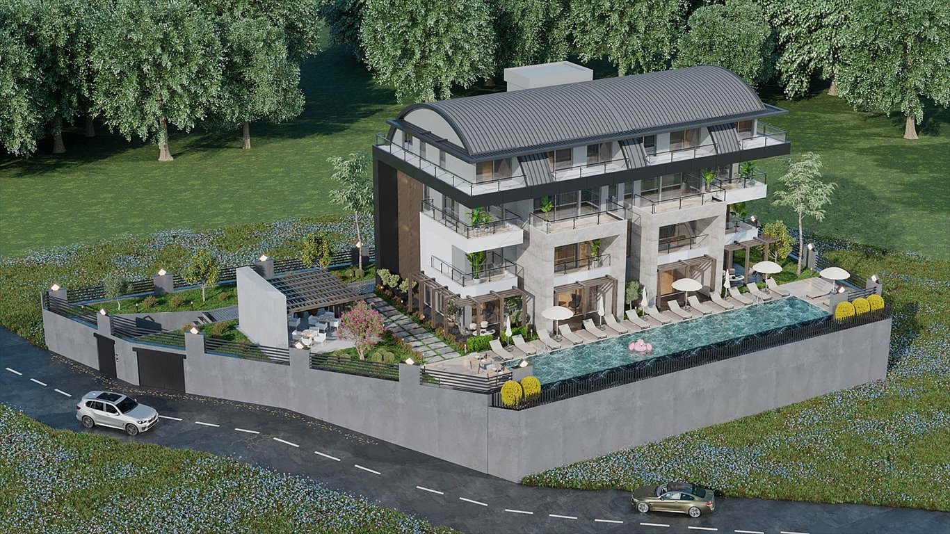 Dwupoziomowe apartamenty z widokiem na morze i miasto Turcja, Sugözü, Sugözü, Alanya, Antalya  110m2 Foto 1