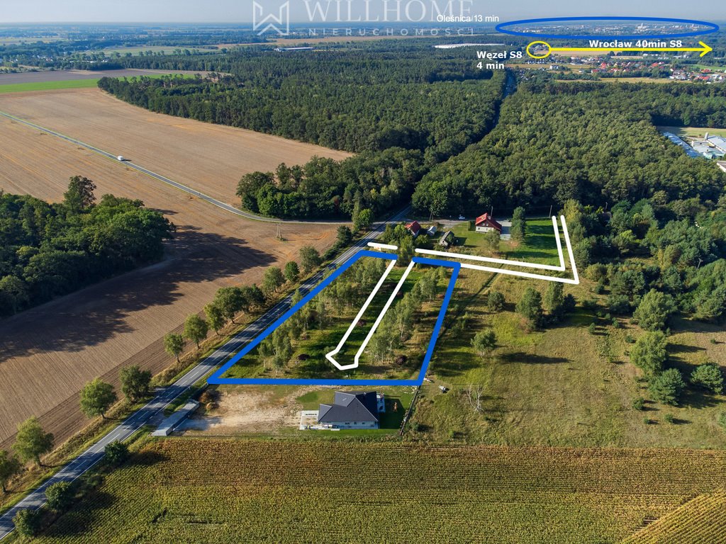 Działka rolna na sprzedaż Sokołowice  910m2 Foto 8