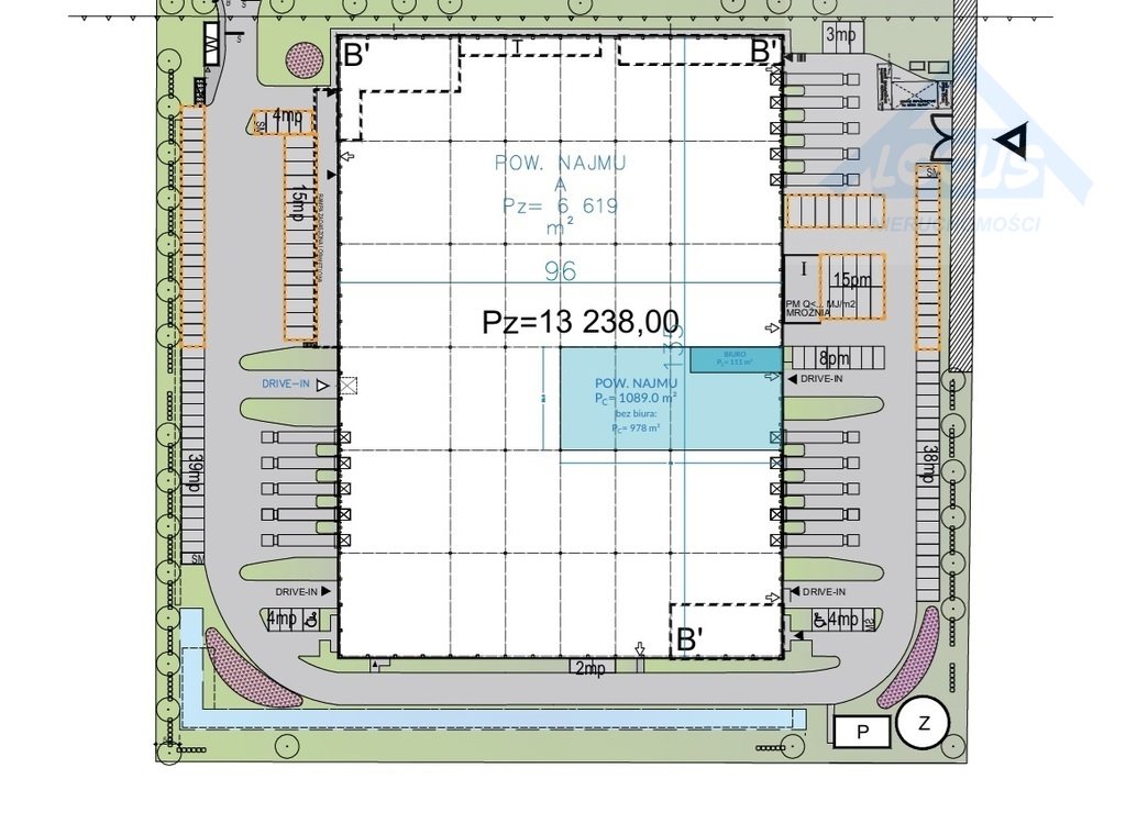 Magazyn na wynajem Warszawa, Targówek  1 090m2 Foto 2