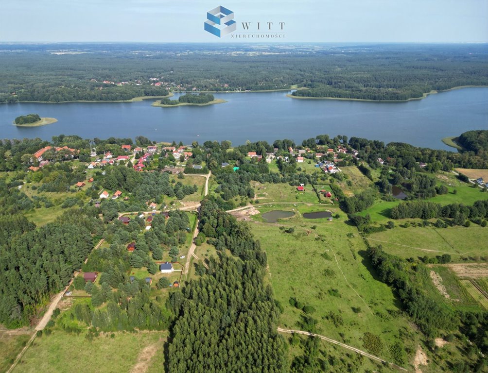Działka z panoramicznym widokiem, blisko jeziora i plaży Worliny  1 539m2 Foto 1