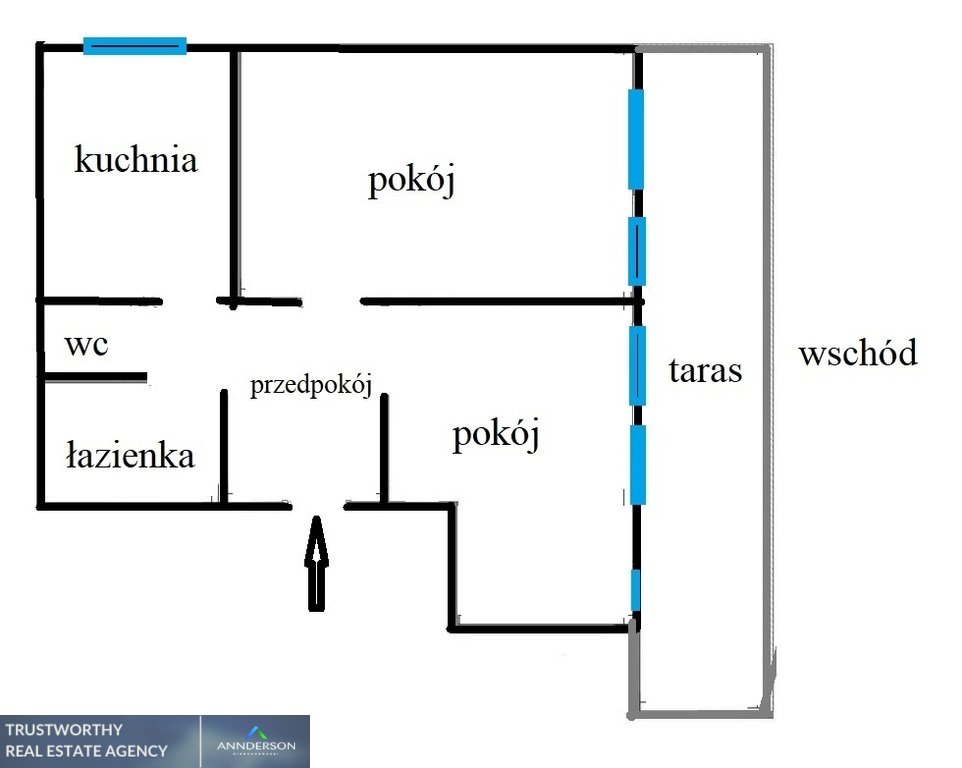 Mieszkanie dwupokojowe na sprzedaż Kraków, Wola Justowska, Wola Justowska, Królowej Jadwigi  52m2 Foto 7