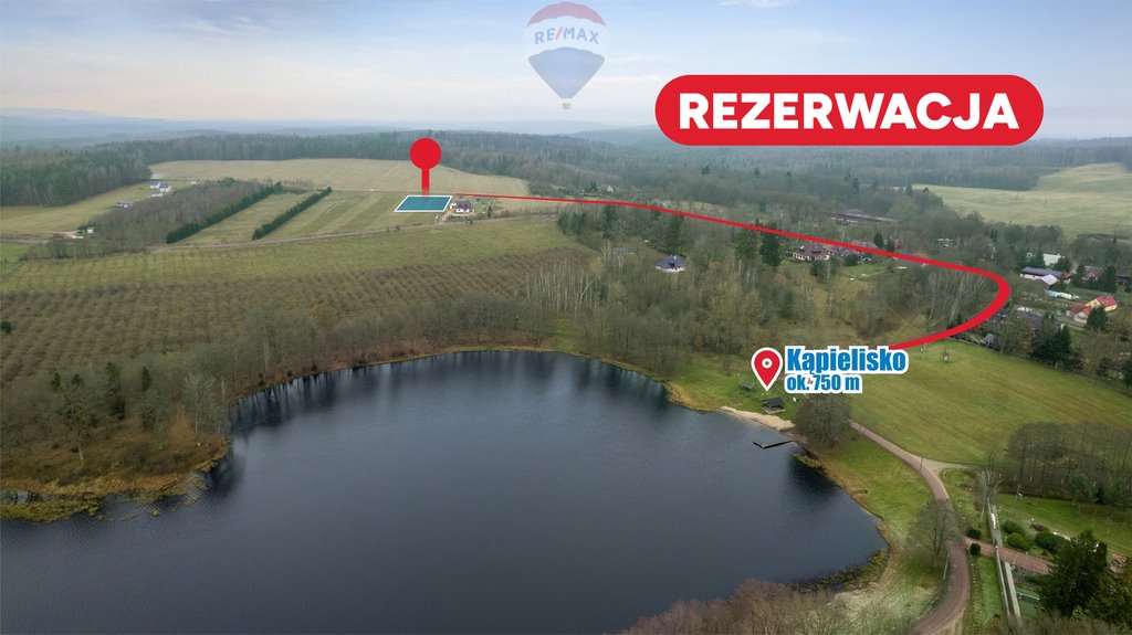 Działka budowlana na sprzedaż Wielin  3 116m2 Foto 1