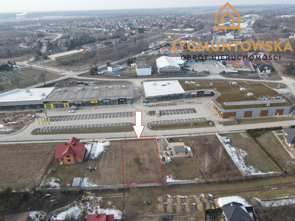 Działka budowlana na sprzedaż OPoczno, Opoczno, Opoczno  813m2 Foto 1