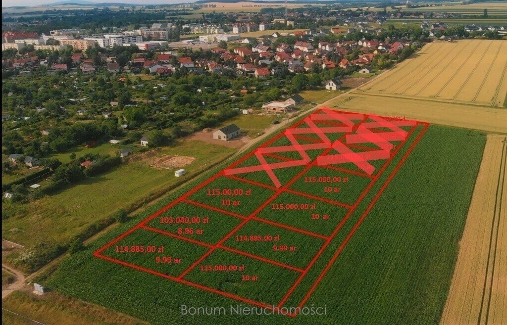 Działka budowlana na sprzedaż Ząbkowice Śląskie  1 000m2 Foto 1