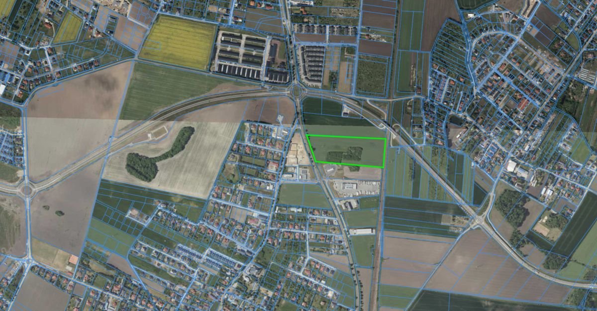 Działka inwestycyjna pod magazyn, produkcję, usługi Żerniki Wrocławskie, Strzelińska  43 137m2 Foto 1