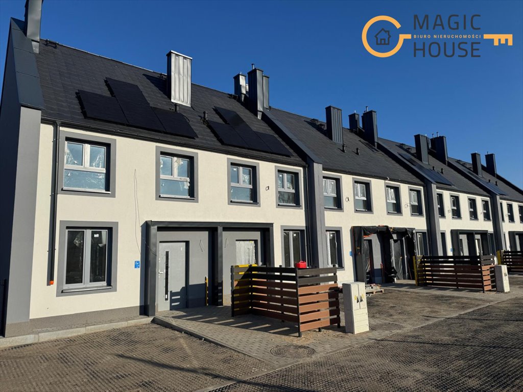 Nowoczesny dom szeregowy 3 pok. z ogródkiem i miejscem parkingowym Rokitnica  65m2 Foto 1