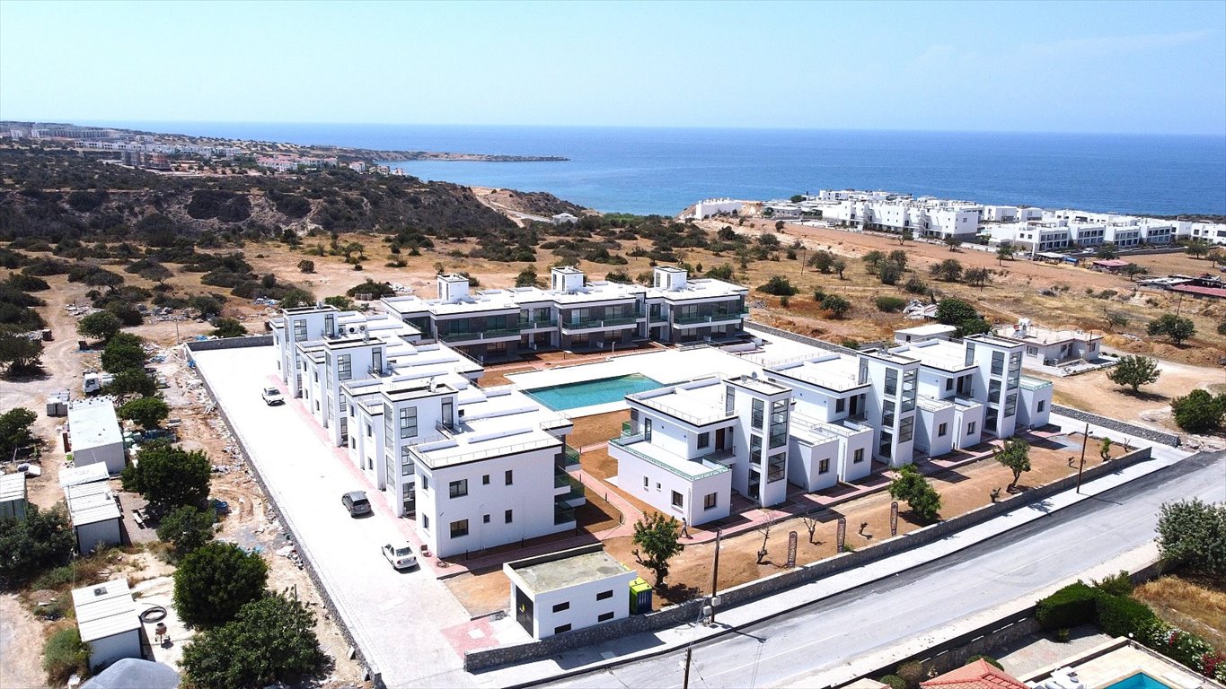 Apartament z widokiem na morze, basen, golf, Girne Cypr, Bahçeli, Bahçeli, Girne, Cypr Północny  80m2 Foto 1