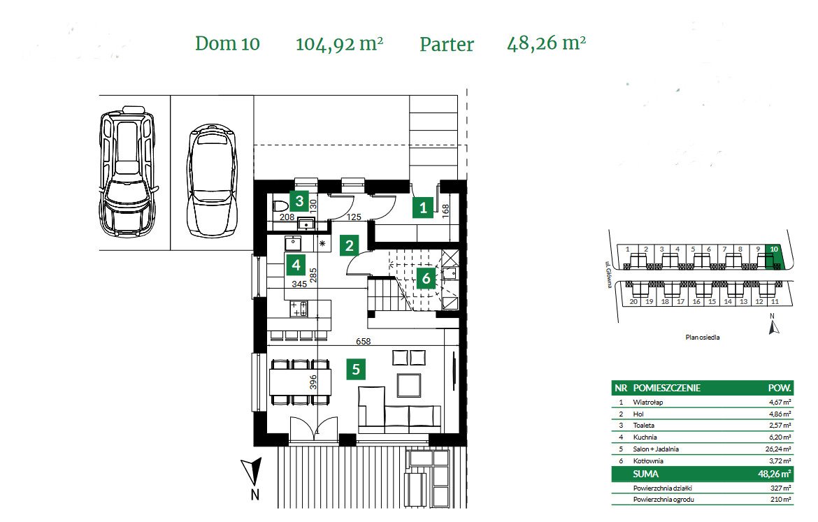 Dom na sprzedaż Krzyżowice  105m2 Foto 13